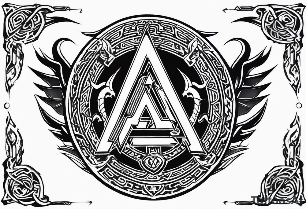 Valhalla round shield axe
Valknut sword dragon tattoo idea Valhalla round shield axe
Valknut sword dragon tattoo idea