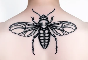 Cicada tattoo idea