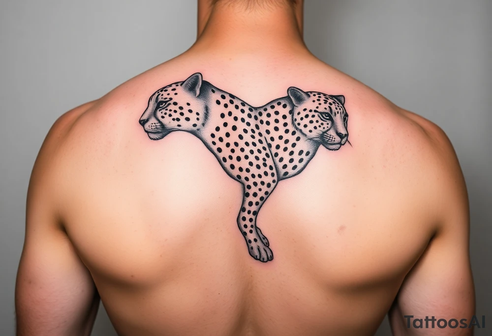 cheetah tattoo tattoo idea