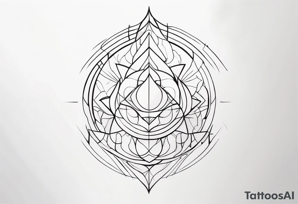 Abstract tattoo idea