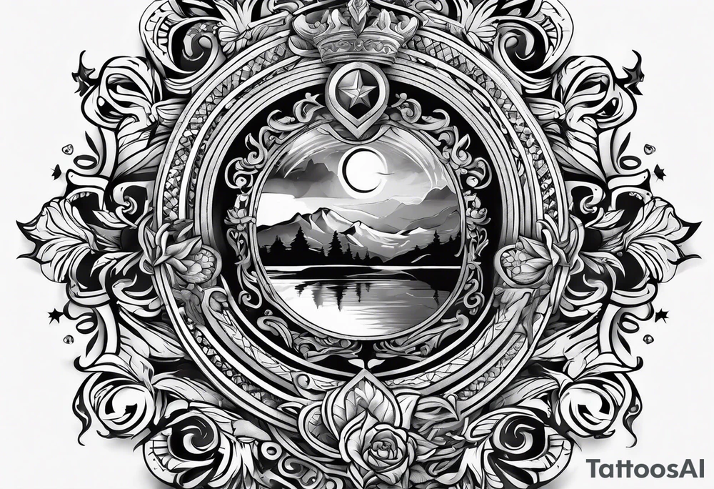 NCJB letters tattoo idea