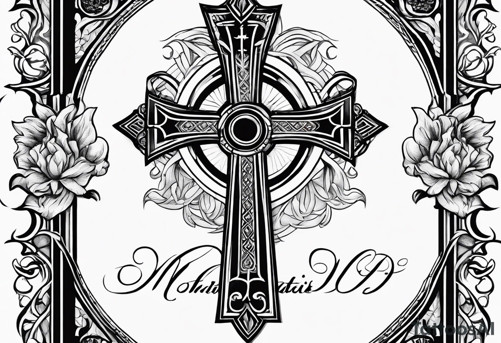 The symbol of Matthias in the bible tattoo idea