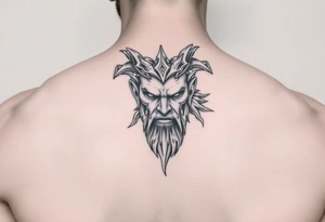 Hades portrait tattoo idea