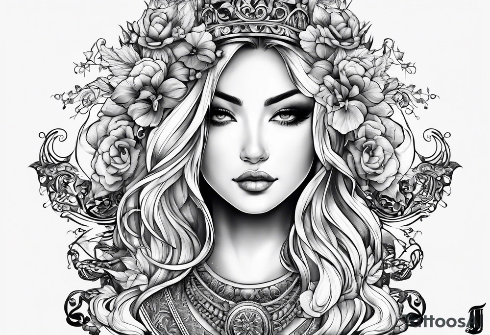 Merge intial J and I tattoo idea