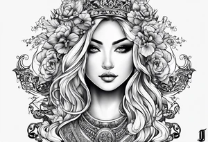 Merge intial J and I tattoo idea
