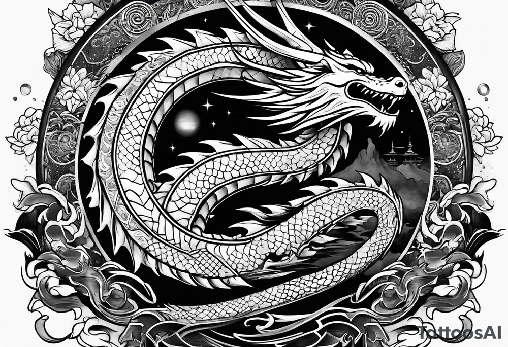 Dragon shogun star wars army tattoo idea