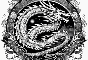 Dragon shogun star wars army tattoo idea