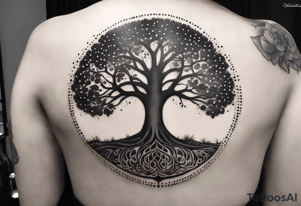 tree of life tattoo idea