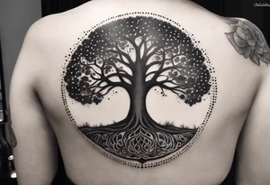 tree of life tattoo idea