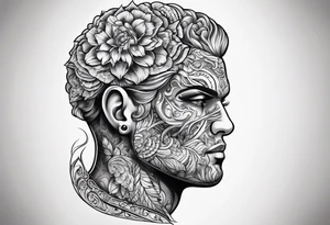brain tattoo idea