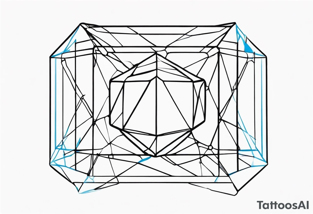 Tesseract tattoo idea