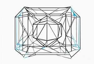 Tesseract tattoo idea
