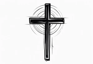 “Let me let them know your name let me let them know the pain” 
Biblical cross tattoo idea