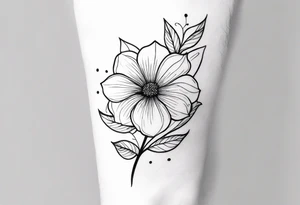 flower tattoo on arm tattoo idea