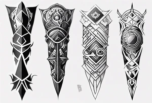 forearm cover up black tattoo sketch tattoo idea