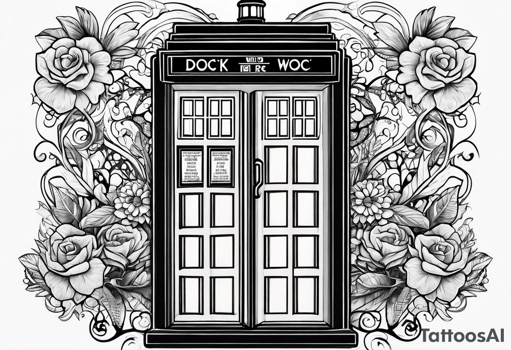 Doctor Who tattoo idea