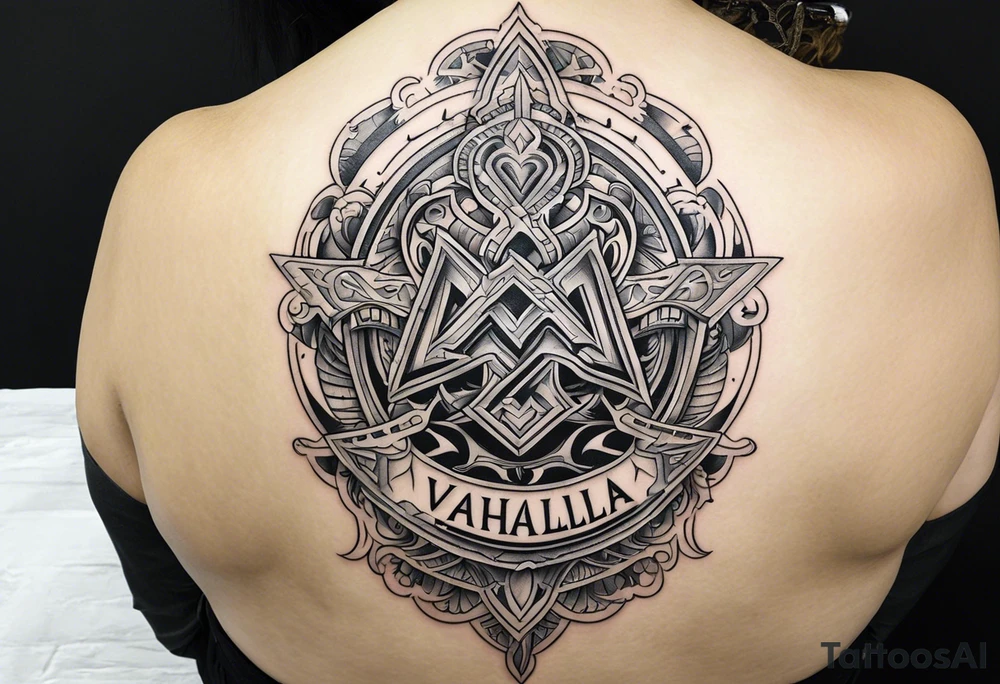 Valhalla mist tattoo idea