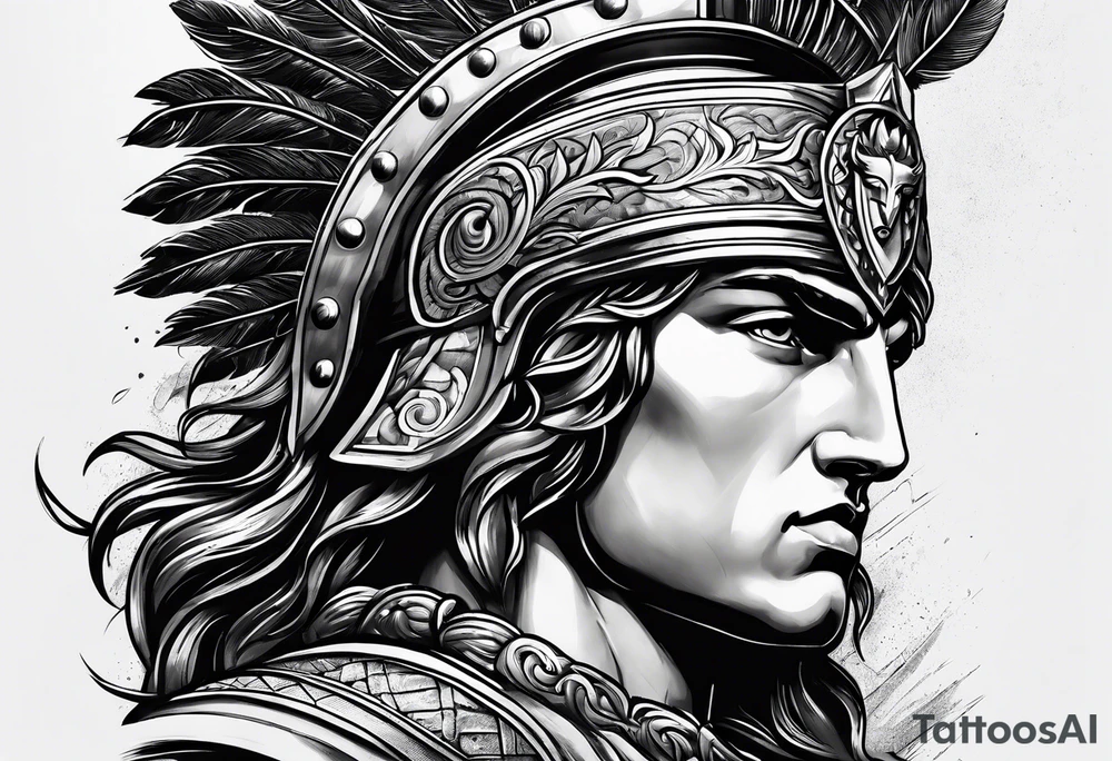 Alexander the Great dark tattoo idea