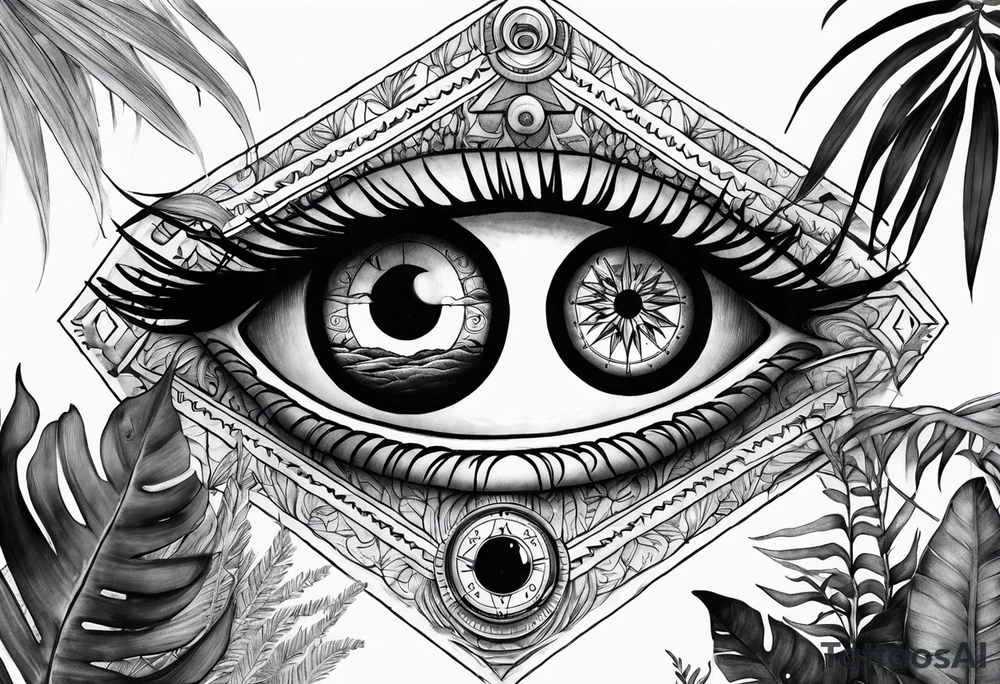 Compass
Jungle Plants
All-seeing Eye
ocean tattoo idea