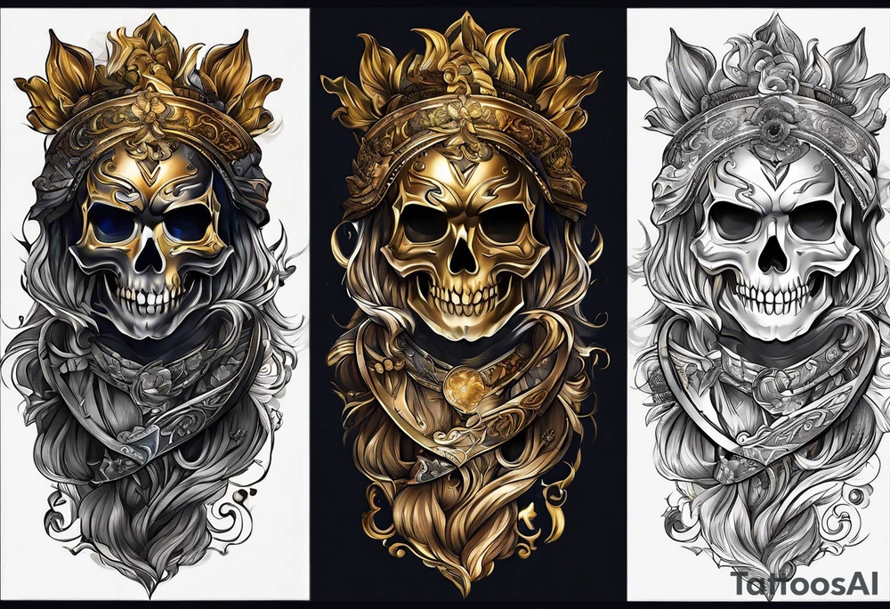 Do it for the bay gold blooded tattoo idea