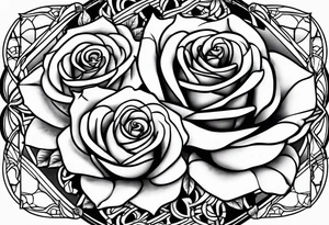 roses
husted name
jenkins name tattoo idea