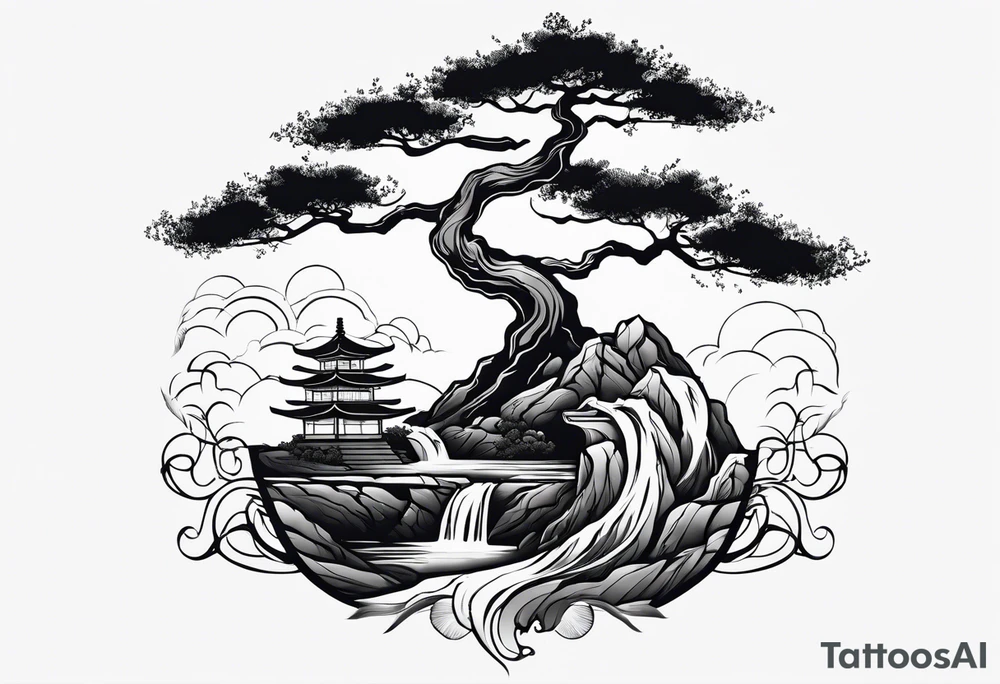 bonsai tattoo idea