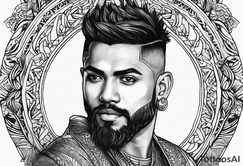 Loard Bramha tattoo idea