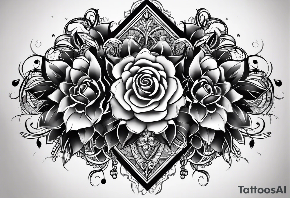 black nazi tattoo idea