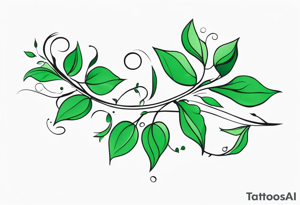 Vine Green tattoo idea