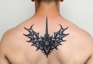 Dark magic small tattoo idea