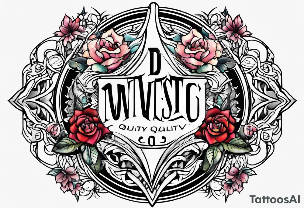 strength and beauty tattoo idea