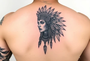 Aztec princess tattoo idea