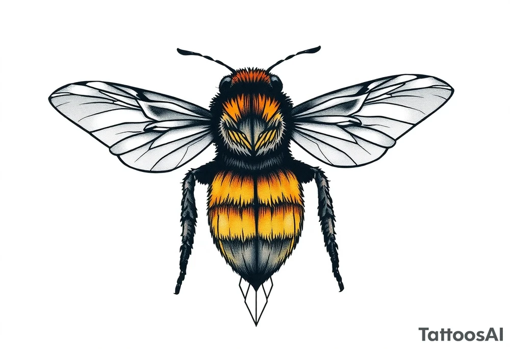 bumblebee tattoo idea