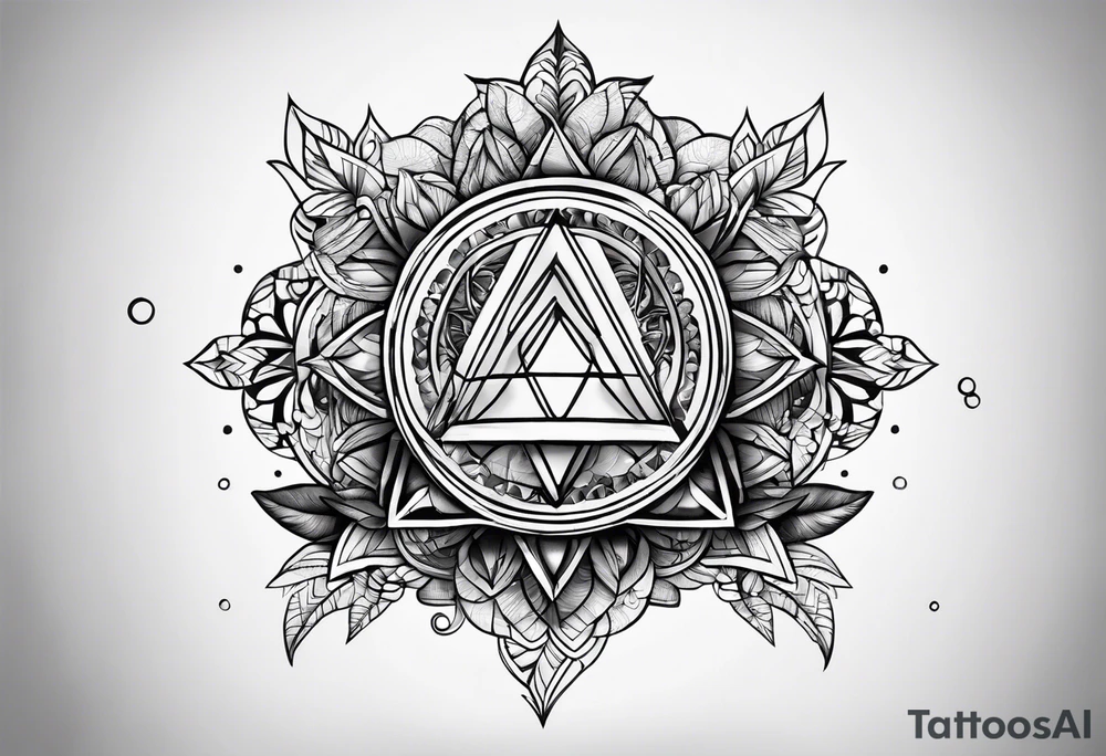 serotonin symbol tattoo idea