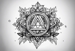 serotonin symbol tattoo idea