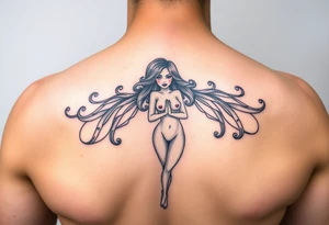 Naked women tattoo idea