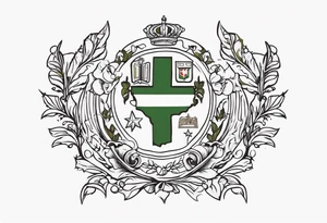 coat of arms of cuba tattoo idea