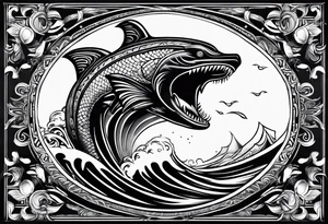 Leviathan wrapped around my fore arm tattoo idea