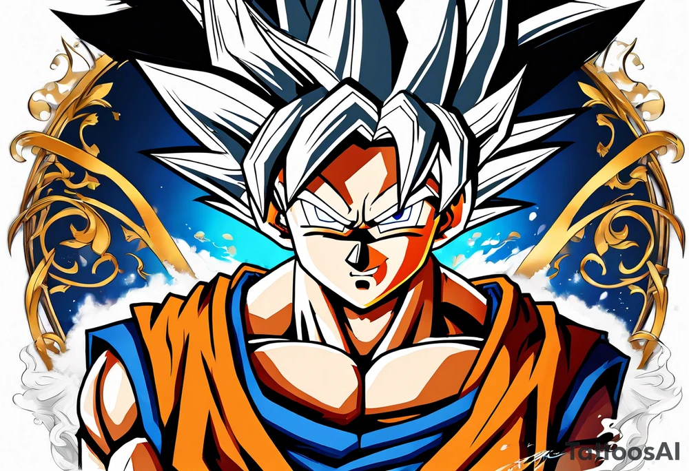 Son Goku tattoo idea