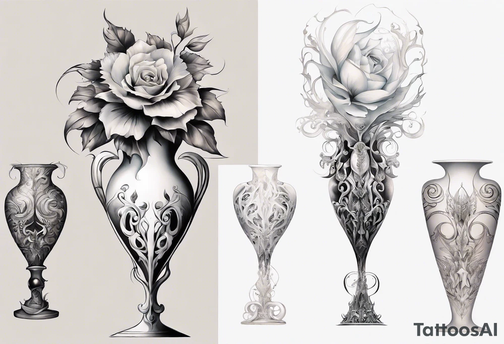 a vase by karol bak tattoo idea