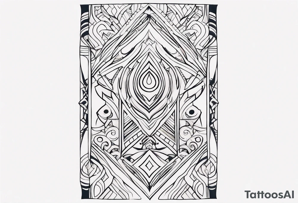 Tribal tattoo idea