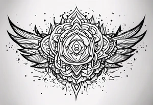 Ripped skin mark tattoo design tattoo idea