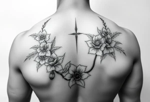 Sexy full back tattoo garden of eden⁹ tattoo idea