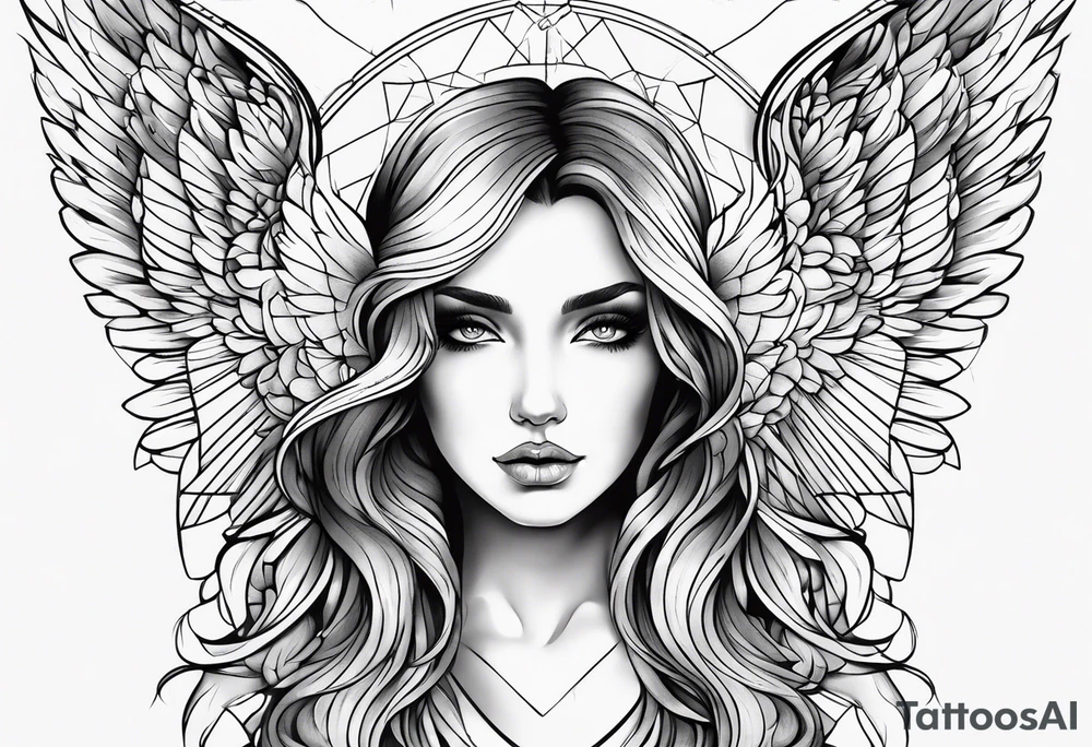 Angel of mine tattoo idea