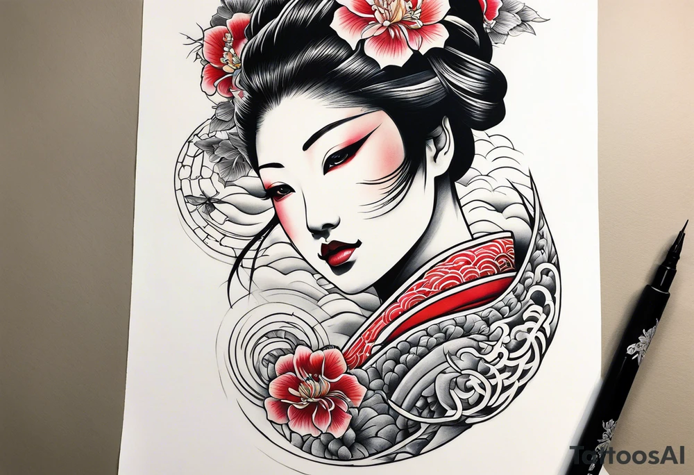 Underground tattoo idea