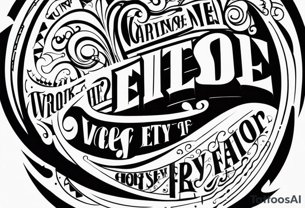 Close yet far tattoo idea