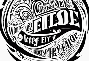 Close yet far tattoo idea