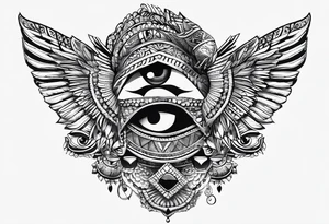 Egypt and sardinia tattoo idea