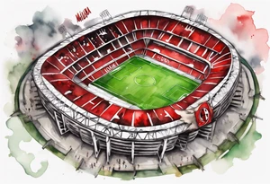 Ac milan stadium, joker tattoo idea