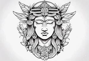 Römische Statue tattoo idea